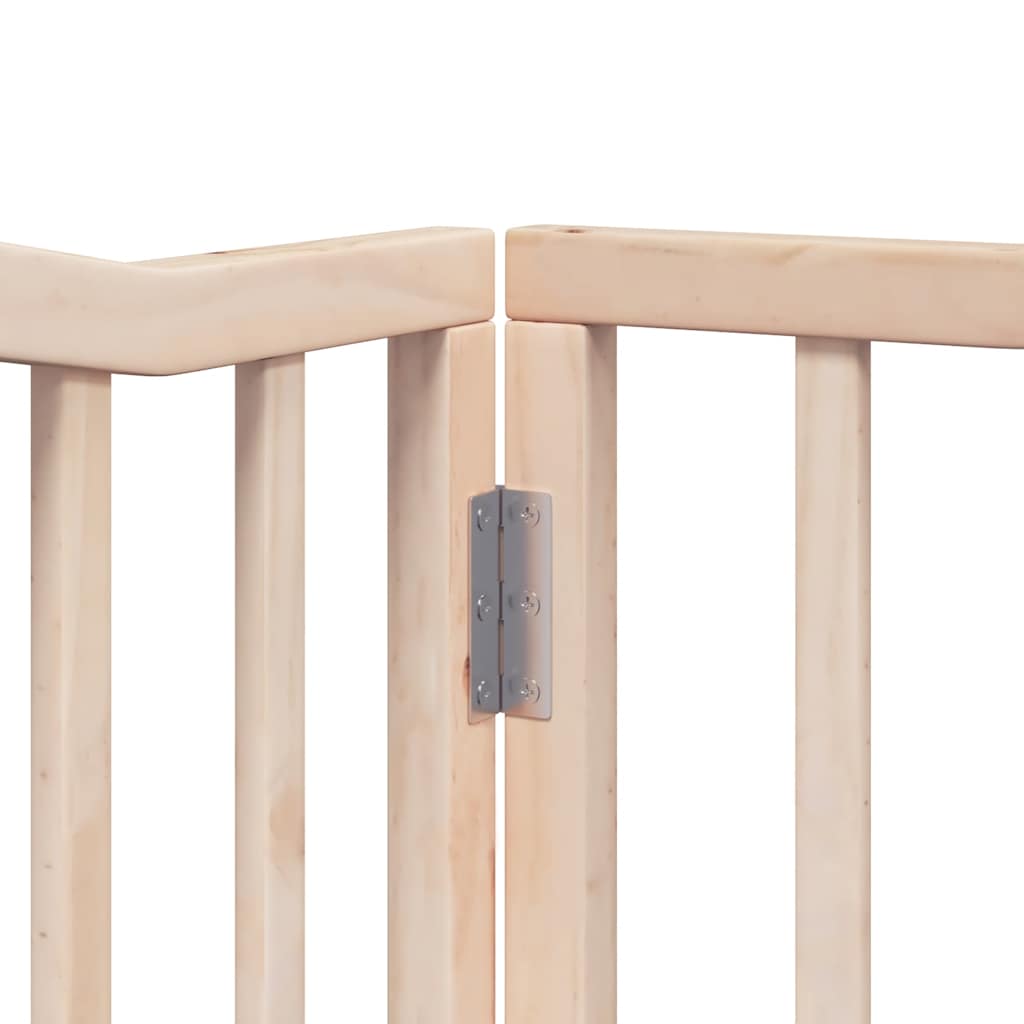 vidaXL Cancello per Cani Pieghevole 6 Pannelli 480 cm Legno di Pioppo