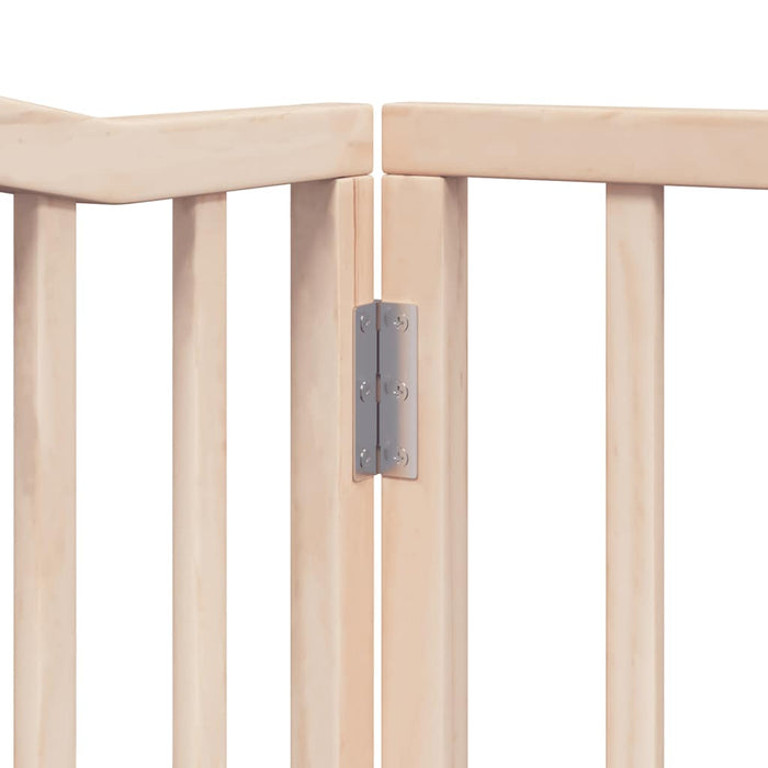 vidaXL Cancello per Cani Porta Pieghevole 8 Pannelli 640 cm in Pioppo