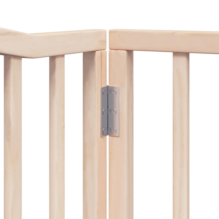 vidaXL Cancello per Cani Porta Pieghevole 10 Pannelli 800 cm in Pioppo