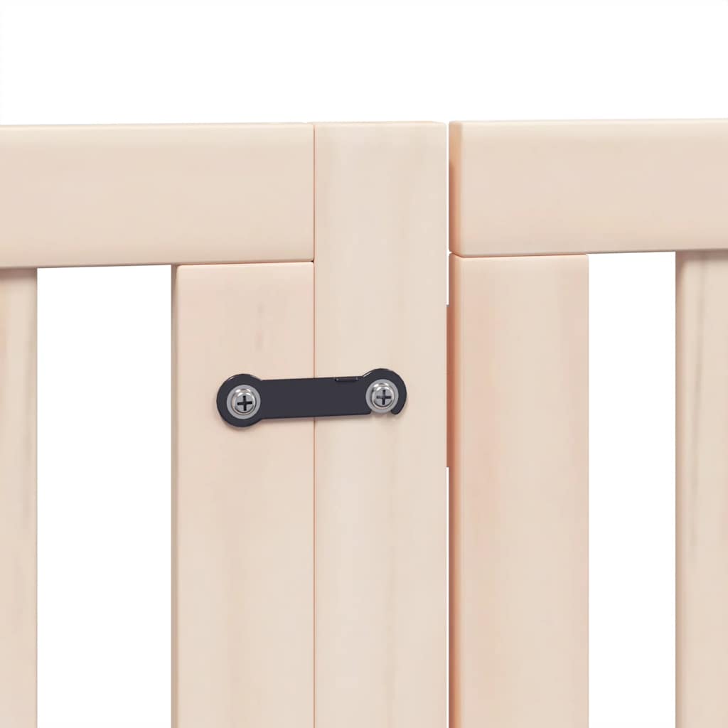 vidaXL Cancello per Cani Porta Pieghevole 12 Pannelli 300 cm in Pioppo