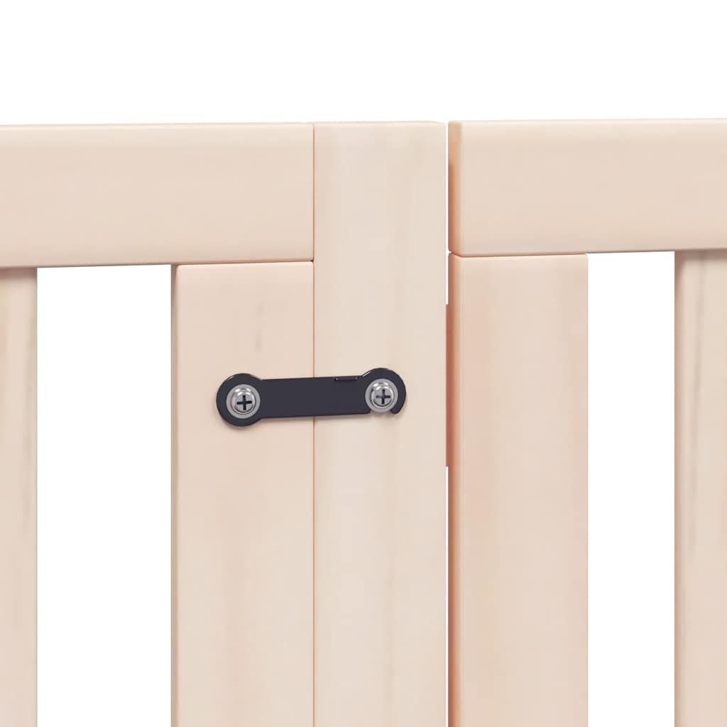 Cancello per Cani Porta Pieghevole 15 Pannelli 750 cm in Pioppo 3155643