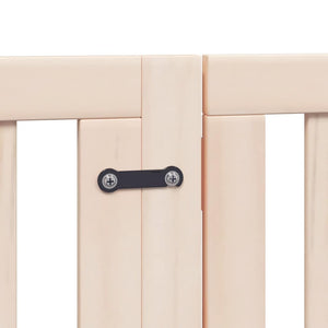 Cancello per Cani Porta Pieghevole 15 Pannelli 750 cm in Pioppo 3155643