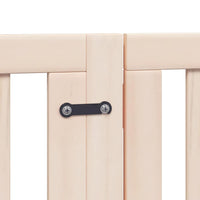 vidaXL Cancello per Cani Porta Pieghevole 15 Pannelli 750 cm in Pioppo