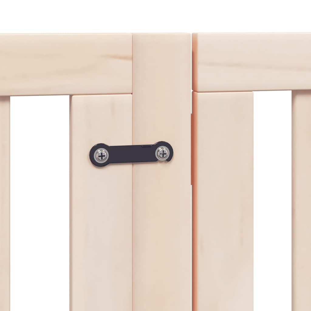 vidaXL Cancello per Cani Porta Pieghevole 12 Pannelli 300 cm in Pioppo