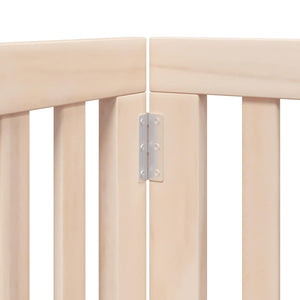 Cancello per Cani Porta Pieghevole 12 Pannelli 300 cm in Pioppo 3155645