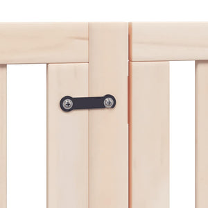 vidaXL Cancello per Cani Porta Pieghevole 15 Pannelli 750 cm in Pioppo