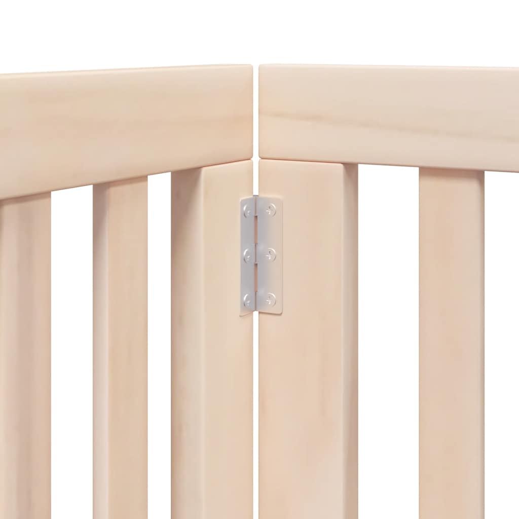 vidaXL Cancello per Cani Porta Pieghevole 15 Pannelli 750 cm in Pioppo