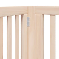 vidaXL Cancello per Cani Pieghevole 6 Pannelli 480 cm Legno di Pioppo