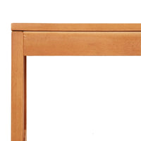 Panca da Giardino 110 cm Legno Massello di Eucalipto 363288