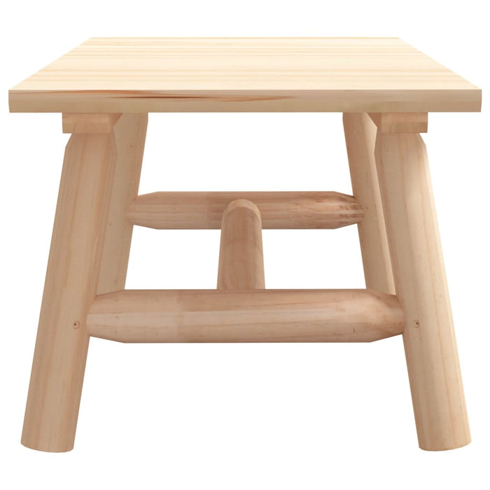 Tavolino da Salotto 90x50x41 cm Legno Massello di Abete Rosso 363353