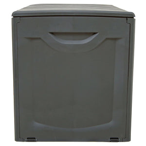 Contenitore Portaoggetti Nero 118x53x57 cm in Polipropilene 153887