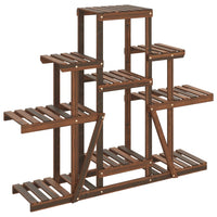 Portafiori 110x25x96 cm in Legno Massello di Abete