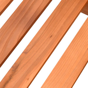 Portavaso con ruote 110 x 25 x 115 cm in legno massello di abete marrone 02_0045226