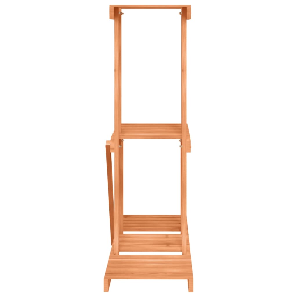 Portavaso per piante 81 x 25 x 755 cm in legno massello di abete marrone 02_0045217