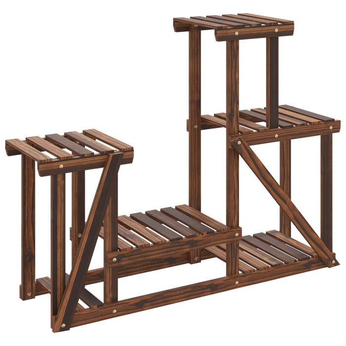 Portafiori 90x25x73,5 cm in Legno Massello di Abete 362875