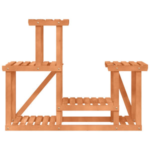 Portavaso per piante 90 x 25 x 735 cm in legno massello di abete marrone 02_0045219