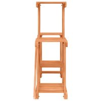 Portavaso per piante 90 x 25 x 735 cm in legno massello di abete marrone 02_0045219