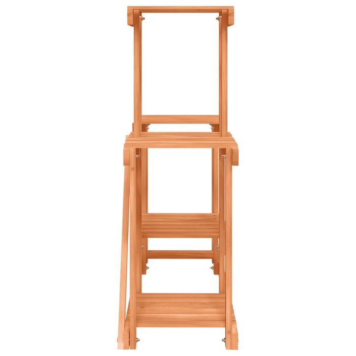 Portavaso per piante 90 x 25 x 735 cm in legno massello di abete marrone 02_0045219