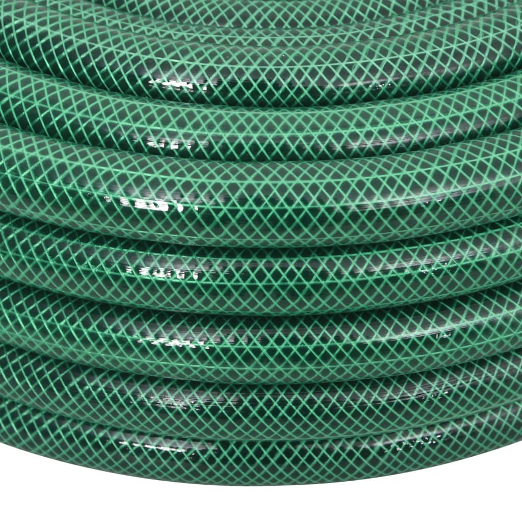Set Tubo da Giardino con Raccordi Verde 0,75" 20 m in PVC 154380