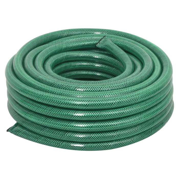Set Tubo da Giardino con Raccordi Verde 0,75" 50 m in PVC 154384