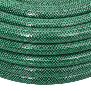 Set Tubo da Giardino con Raccordi Verde 0,75" 50 m in PVC 154384