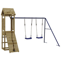 Set da Gioco da Esterno in Legno di Pino Impregnato 3155818