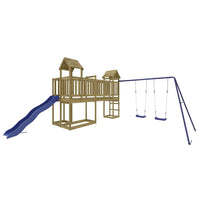 Set da Gioco da Esterno in Legno di Pino Impregnatocod mxl 78745