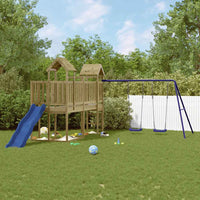 Set da Gioco da Esterno in Legno di Pino Impregnatocod mxl 78745