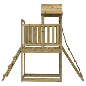 Casetta con Arrampicata in Legno di Pino Impregnato 3155869