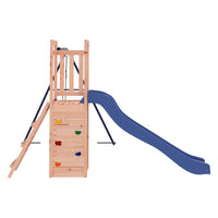 Altalena parco giochi da esterno scivolo altalena robusta giochi da giardino 237 x 321 x 169 cm legno massello di abete Douglas 02_0004711