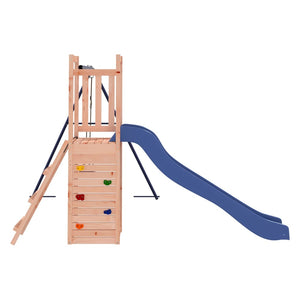 Altalena parco giochi da esterno scivolo altalena robusta giochi da giardino 237 x 321 x 169 cm legno massello di abete Douglas 02_0004711