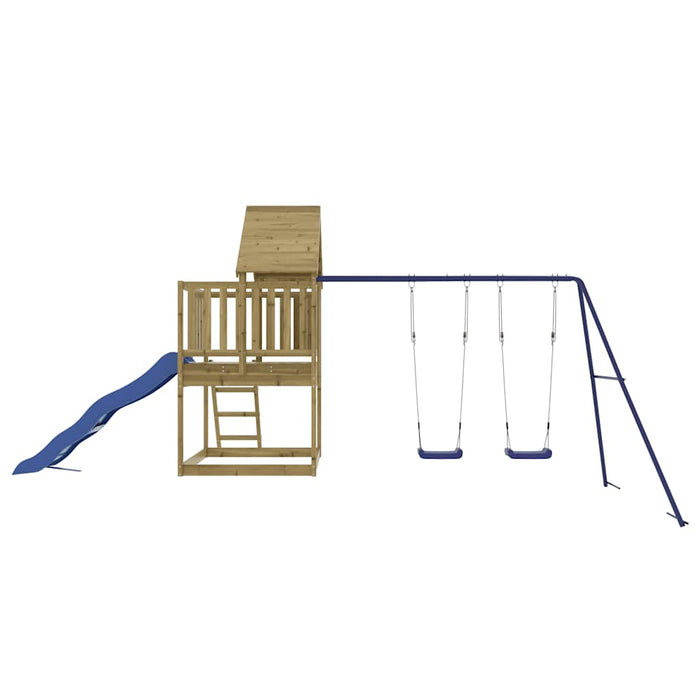 Set da Gioco da Esterno in Legno di Pino Impregnato 3155941