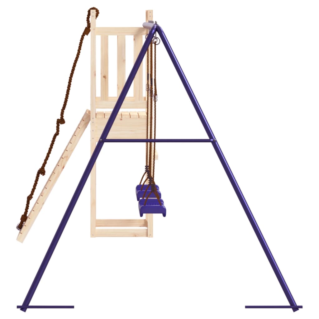 Set da Gioco da Esterno in Legno Massello di Pino 3155951