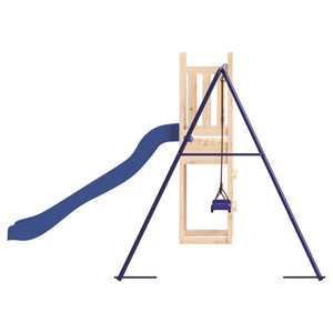 Area giochi da esterno 237 x 321 x 169 cm legno massello di pino 02_0004635