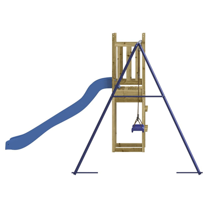 Area giochi da esterno 237 x 321 x 169 cm legno di pino impregnato 02_0004651