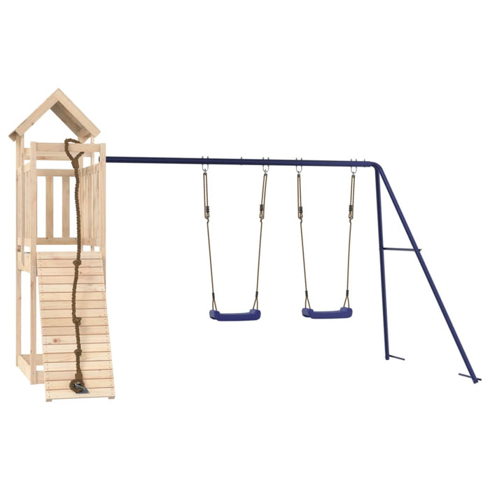 Set da Gioco da Esterno in Legno Massello di Pinocod mxl 101340