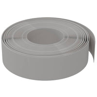 Bordature da Giardino 4 pz Grigie 10 m 15 cm in Polietilene 3155442