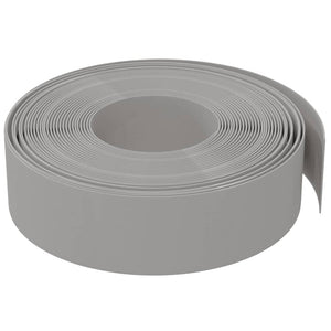 Bordature da Giardino 5 pz Grigie 10 m 15 cm in Polietilene 3155443