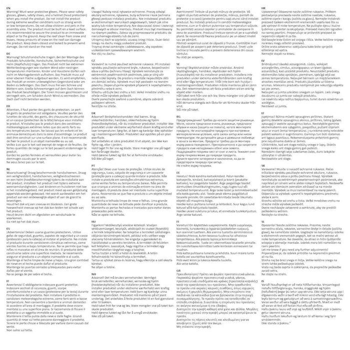 Voliera Argento 1,79x2x1,85 m in Alluminio 3155795