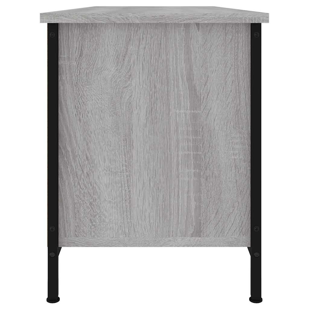 Mobile TV-Credenza TV-Console TV Grigio Sonoma 102x35x45 cm in Legno Multistrato 205963