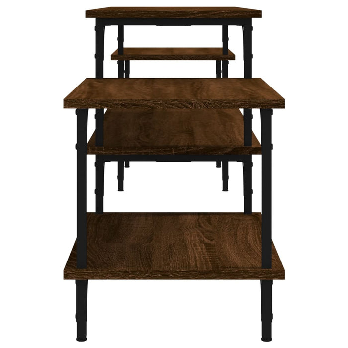 Mobile Porta TV Rovere Marrone 197x35x52 cm Legno Multistrato 826329