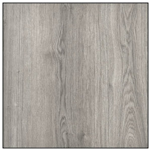 Tavolino da Giardino Grigio 55x55x31 cm DPC e Acciaio