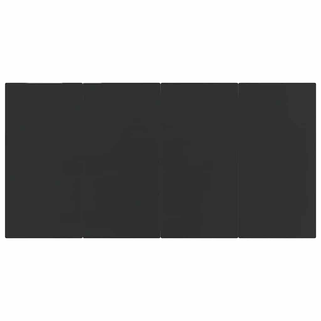 Set da Pranzo da Giardino 7 pz Grigio in Polyrattan 3156763