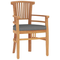 Set da Pranzo per Giardino 5 pz in Legno Massello di Teak 3155764