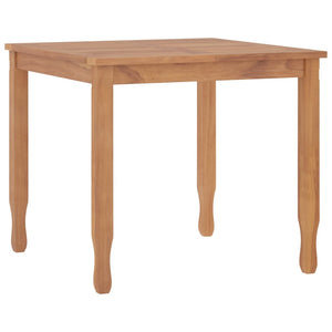 Set da Pranzo per Giardino 5 pz in Legno Massello di Teak 3155764