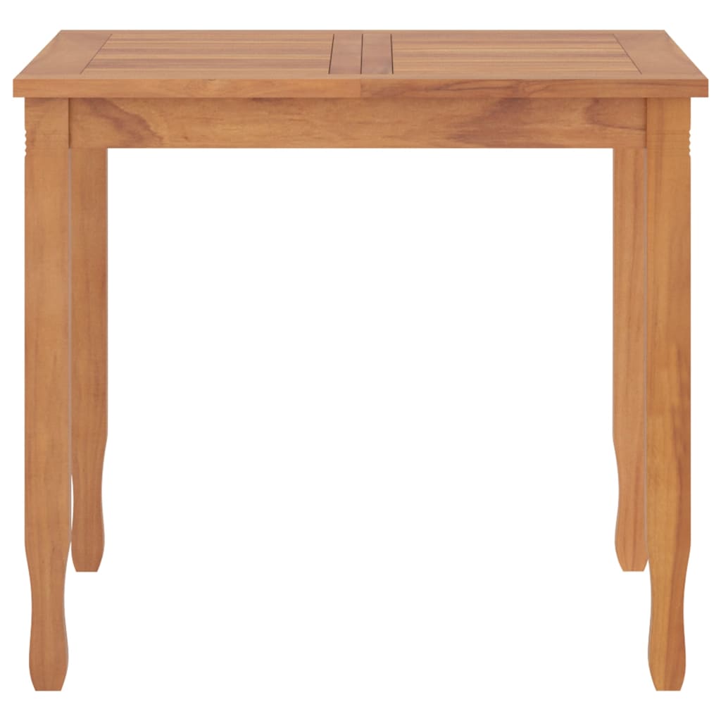 Set da Pranzo per Giardino 5 pz in Legno Massello di Teak 3155764