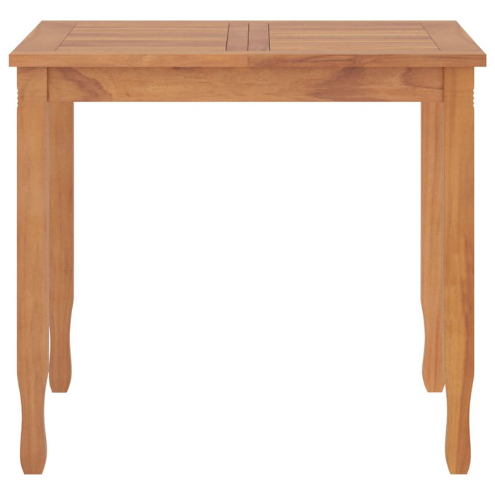 Set da Pranzo per Giardino 5 pz in Legno Massello di Teak 3155764