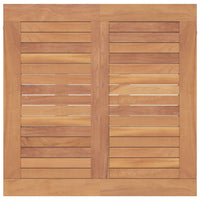 Set da Pranzo per Giardino 5 pz in Legno Massello di Teak 3155764