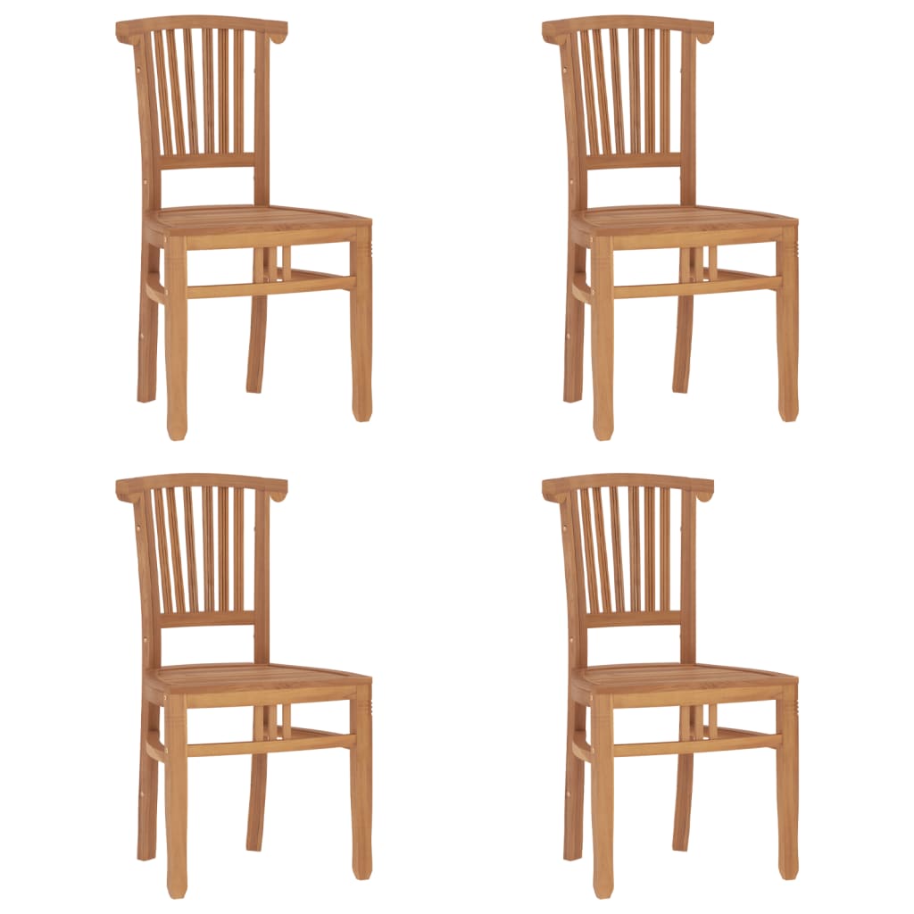 Set da Pranzo per Giardino 5 pz in Legno Massello di Teakcod mxl 124304