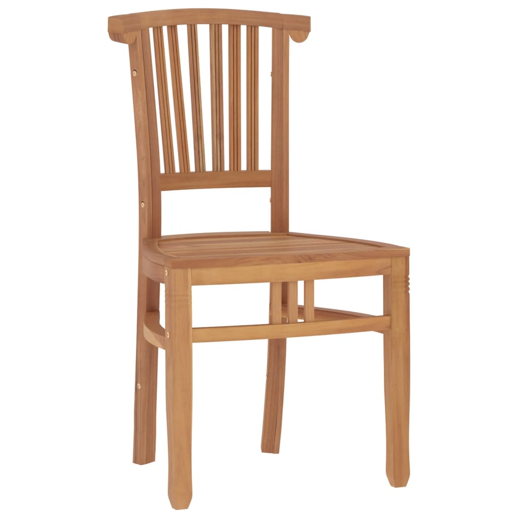 Set da Pranzo per Giardino 5 pz in Legno Massello di Teak 3155766